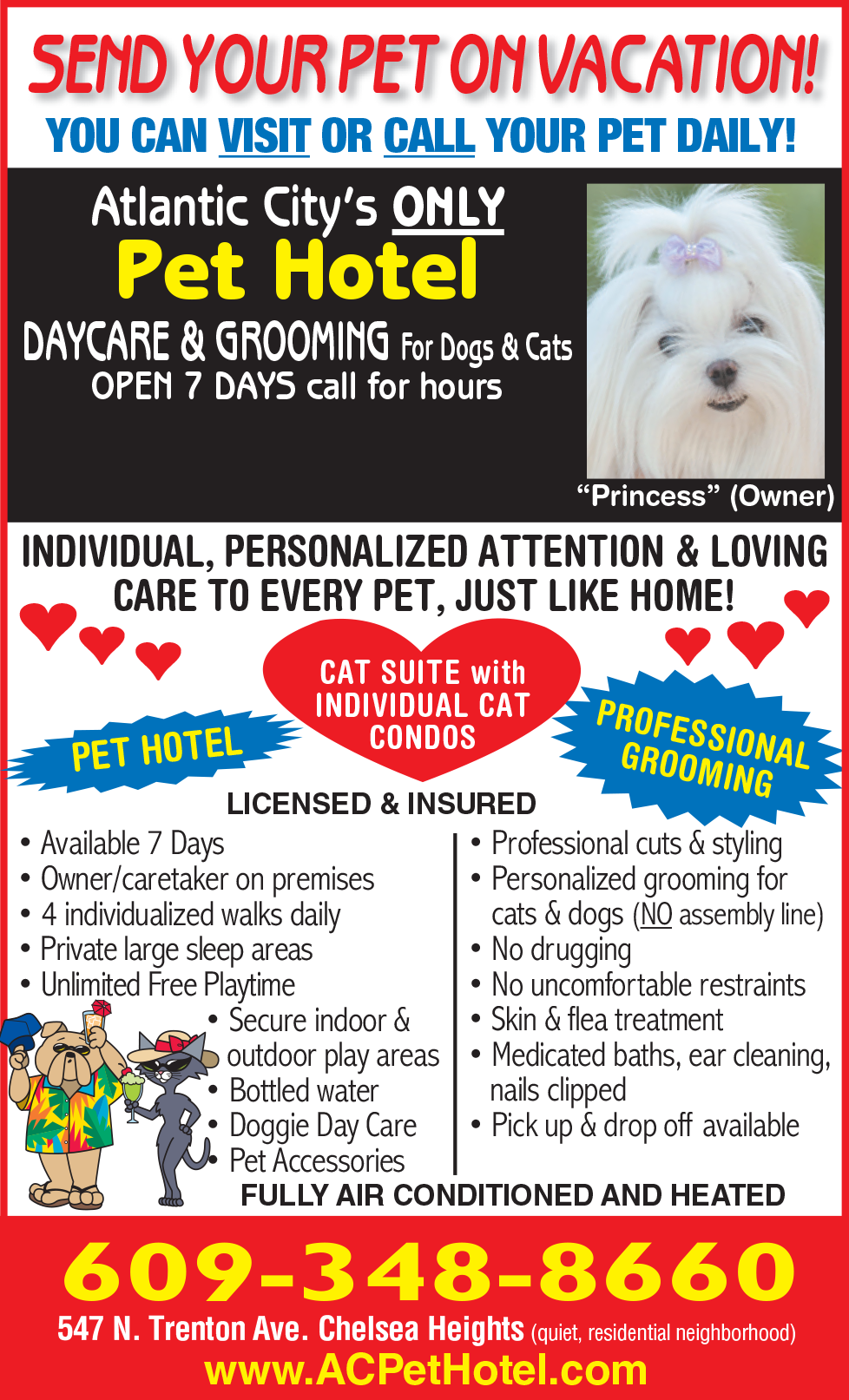 Send Your Pet On Vacation